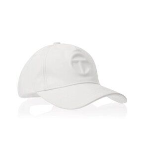 NEW Telfar Vegan Logo Embossed Hat White